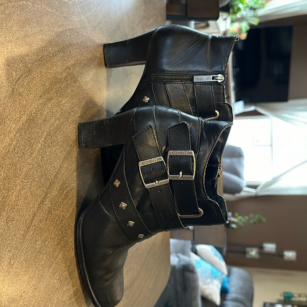 Women’s Harley Davidson Leather Boots